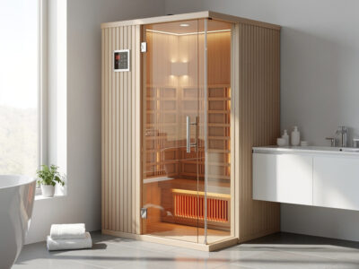 home sauna bathroom