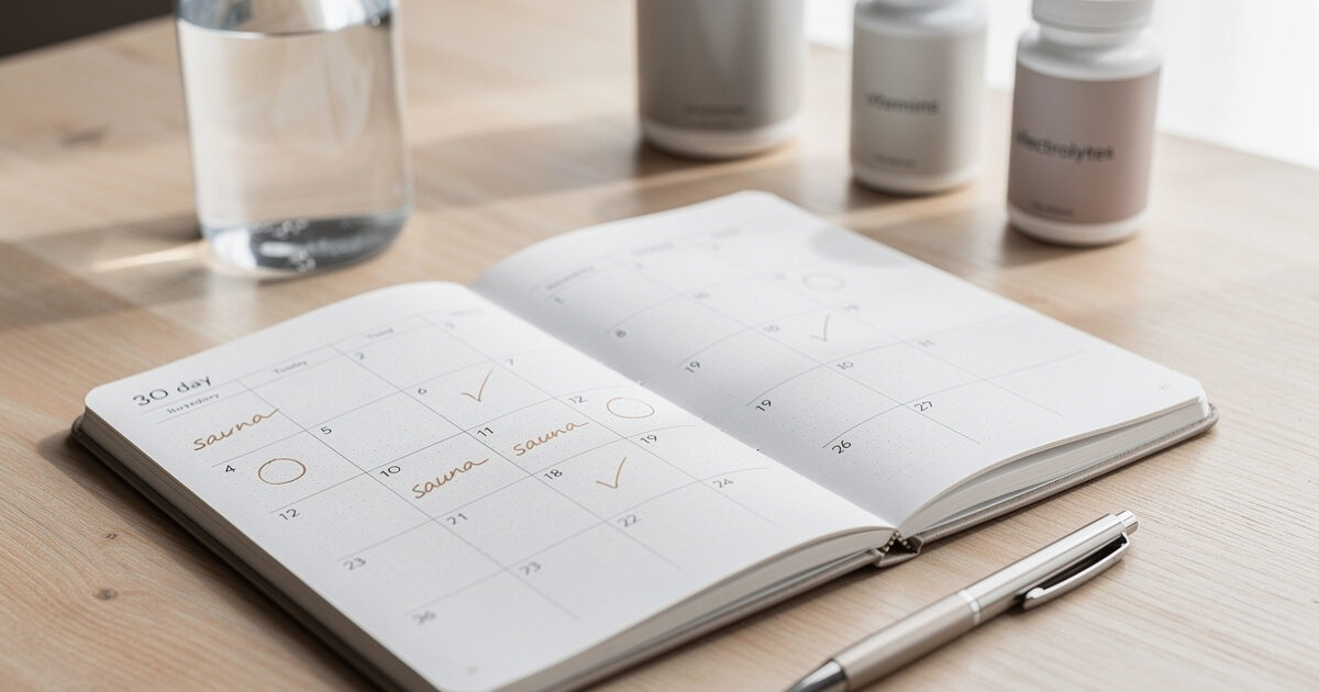 30-Day Infrared Sauna Detox Protocol: Day-by-Day Schedule