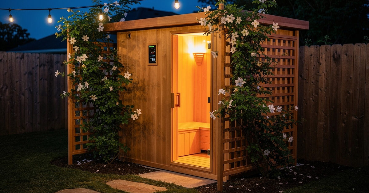 Backyard Infrared Sauna Setup Guide: Pad, Power, and Privacy