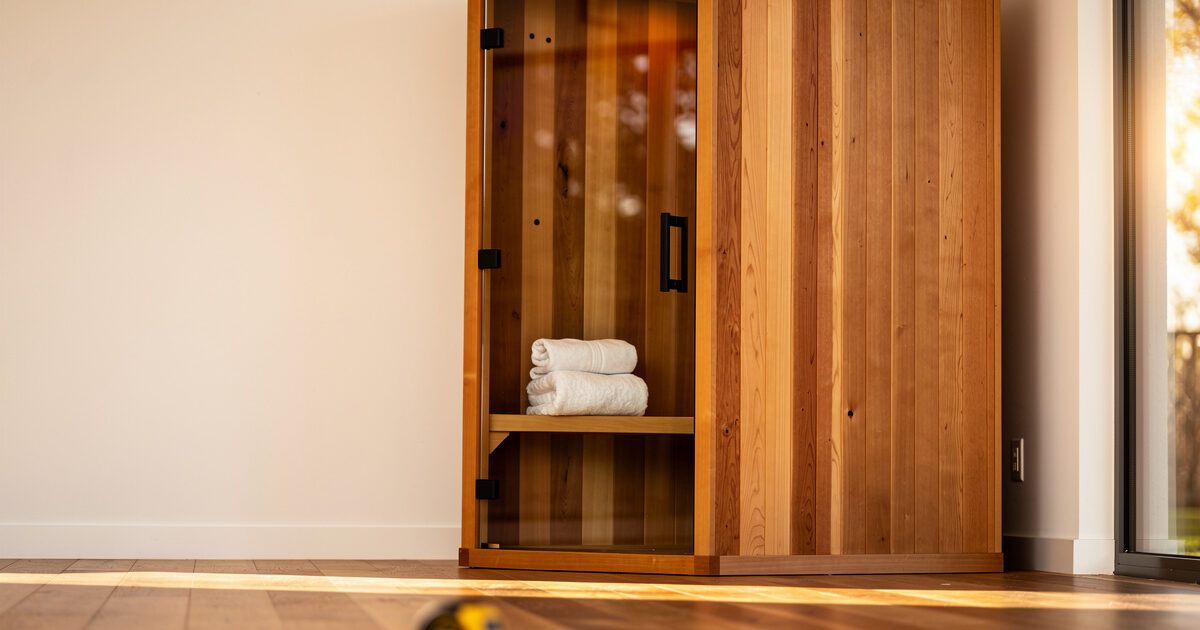 Infrared sauna sizes