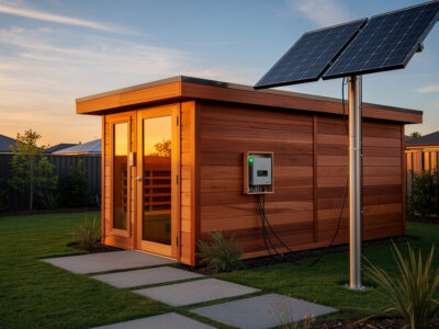 Off-Grid Sauna Power: Solar + Battery Sizing for Infrared