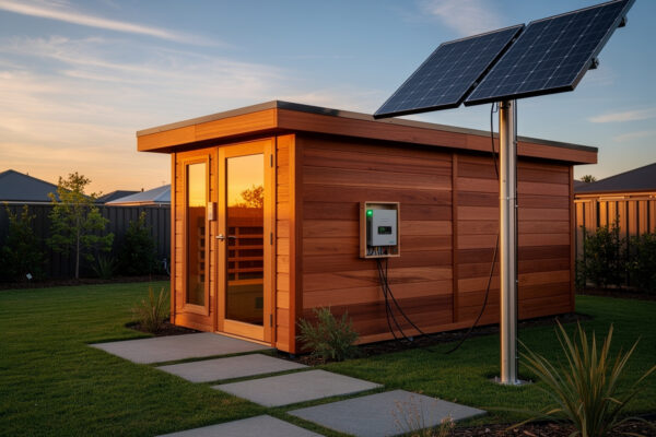 Off-Grid Sauna Power: Solar + Battery Sizing for Infrared