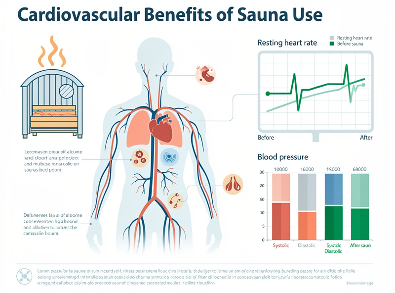 Medical research showing cardiovascular benefits of infrared sauna therapy