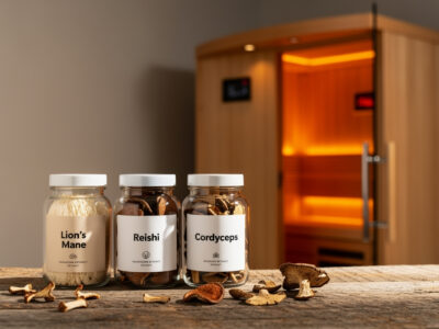 Lions Mane, Reishi, and Cordyceps: Adaptogenic Mushrooms for Sauna Recovery Protocol