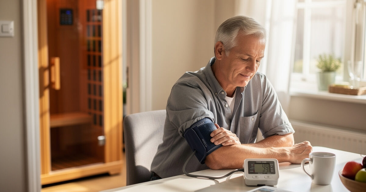 Infrared Sauna and Blood Pressure: Clinical Evidence (2026)