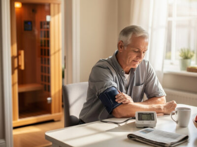 Infrared Sauna and Blood Pressure: Clinical Evidence (2026)