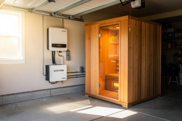 Sauna on Solar: Inverter Surge Capacity for Resistive Heat Loads