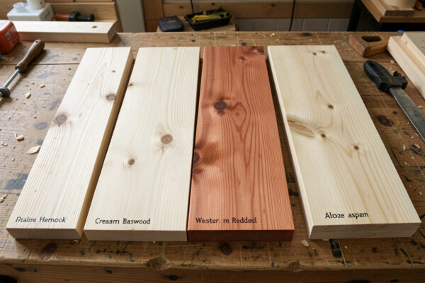 Best Wood for a DIY Infrared Sauna: Hemlock, Basswood, Cedar Compared