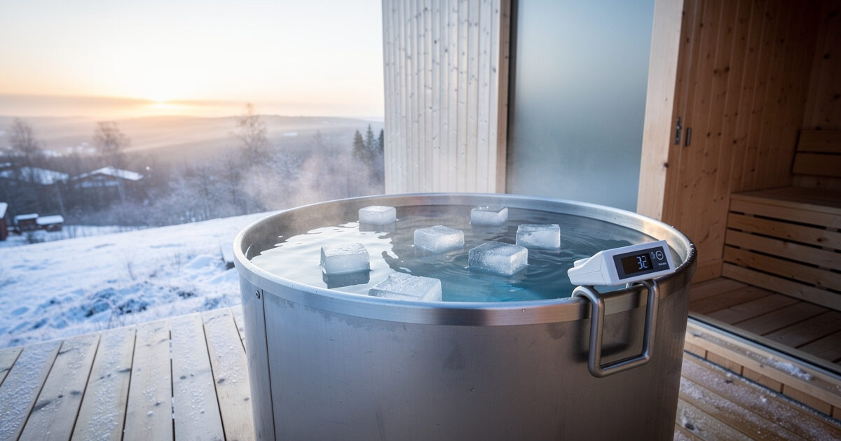 Post-Sauna Cold Plunge: Why Ice Bath Temperature Logic Mirrors Hydroponic Reservoir Cooling