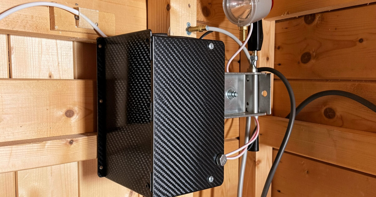 Installing DIY infrared sauna panels