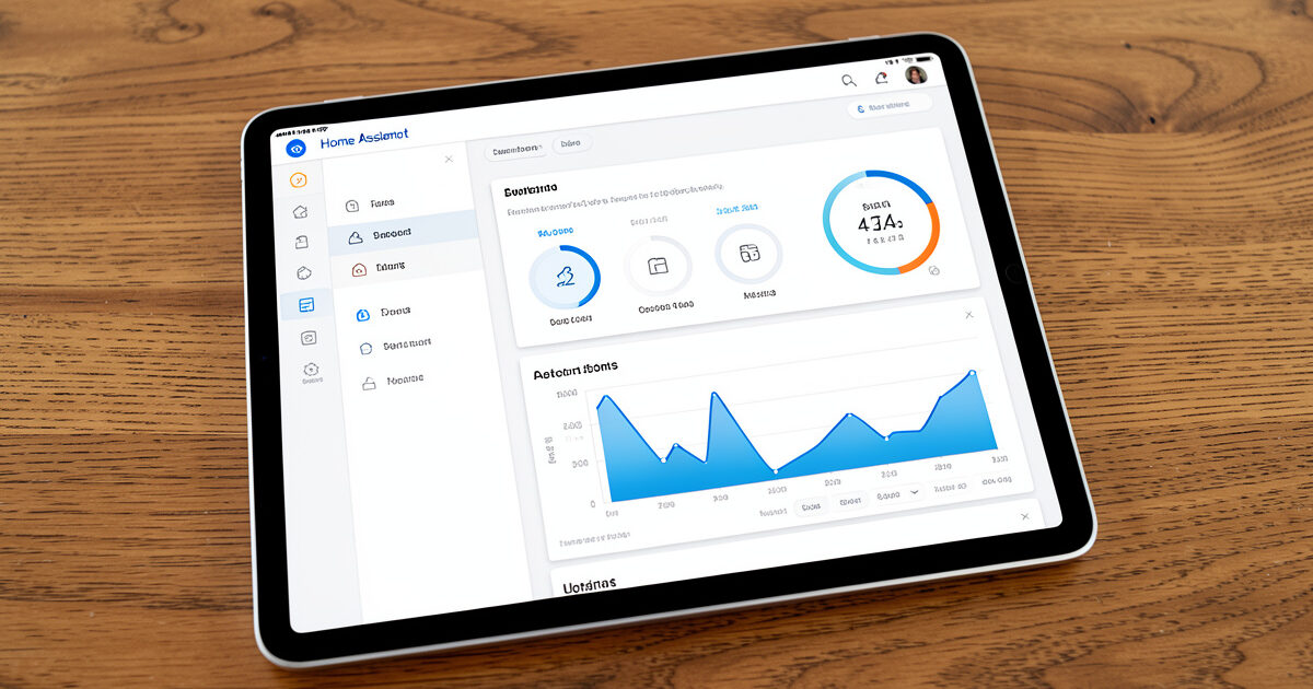 Home Assistant dashboard with infrared sauna controls, temperature and energy