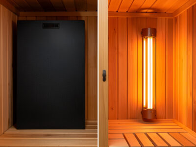 Carbon vs ceramic infrared sauna