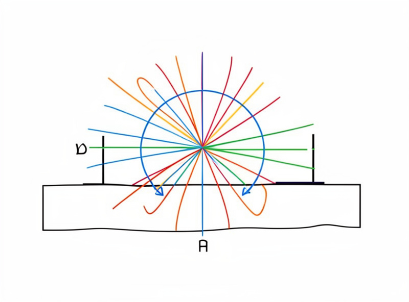 Diagram showing how magnetic field passes through materials while electric field is diverted by a grounded conductive surface, in an infrared sauna context