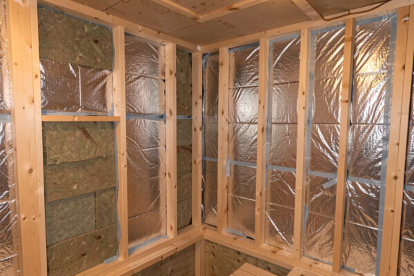 Insulating a DIY Infrared Sauna: R-Value, Foil, and Vapor Control