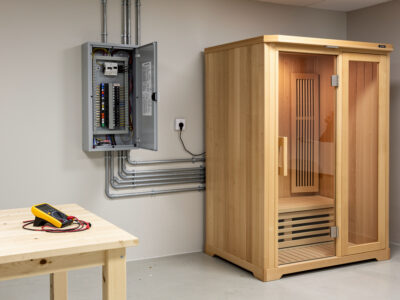 Infrared sauna installation requirements