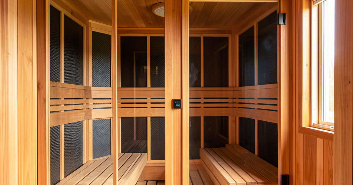 Why you are not sweating in an infrared sauna and how i fixed