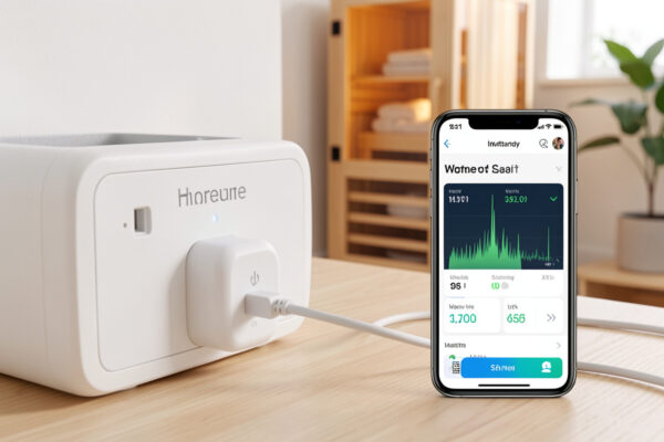 Sauna Smart Plug Energy Monitoring: Real kWh Per Session