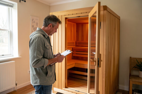 Used Infrared Sauna Inspection Checklist (20-Minute Walk)