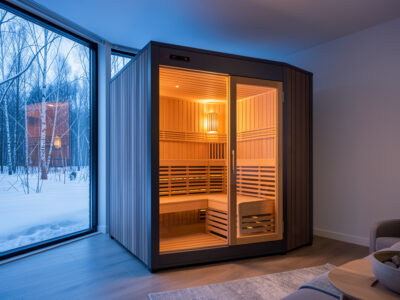 Infrared sauna cold-climate performance