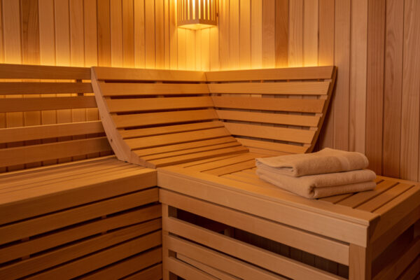 Comfortable Infrared Sauna Seating for Older Users