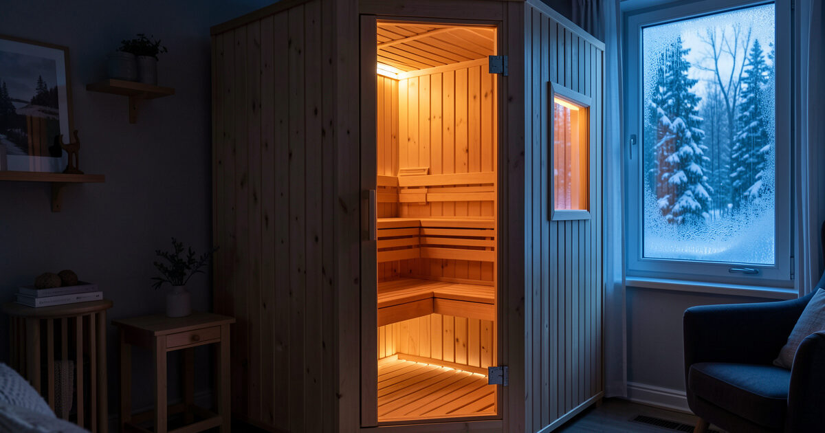 Scheduling Winter Morning Sauna Preheat With a Smart Plug