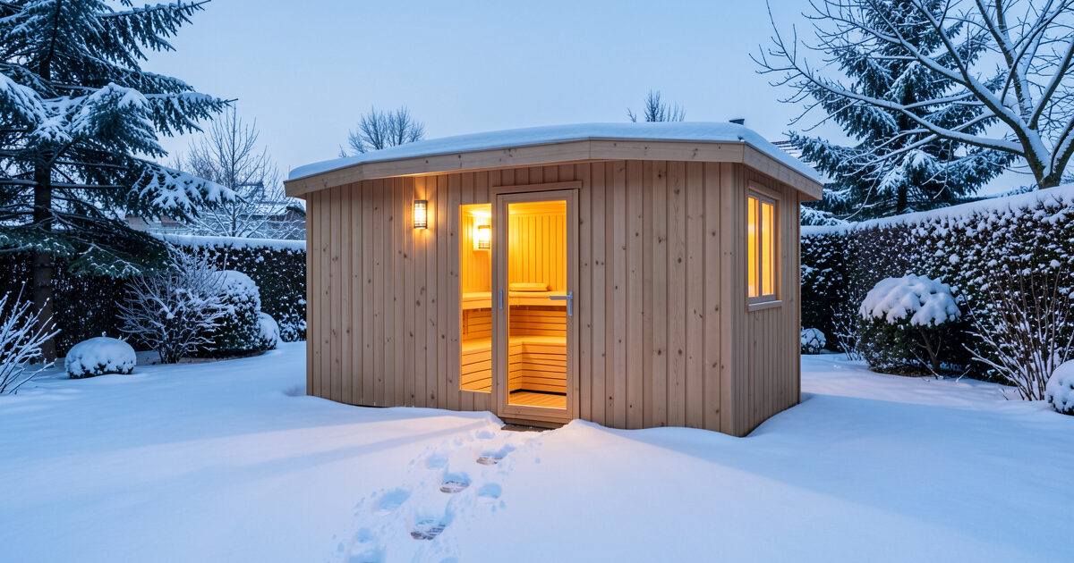 Does an Outdoor Infrared Sauna Get Hot Enough in Snow?