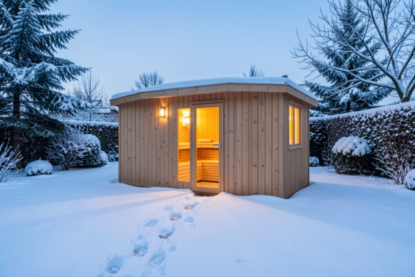 Does an Outdoor Infrared Sauna Get Hot Enough in Snow?