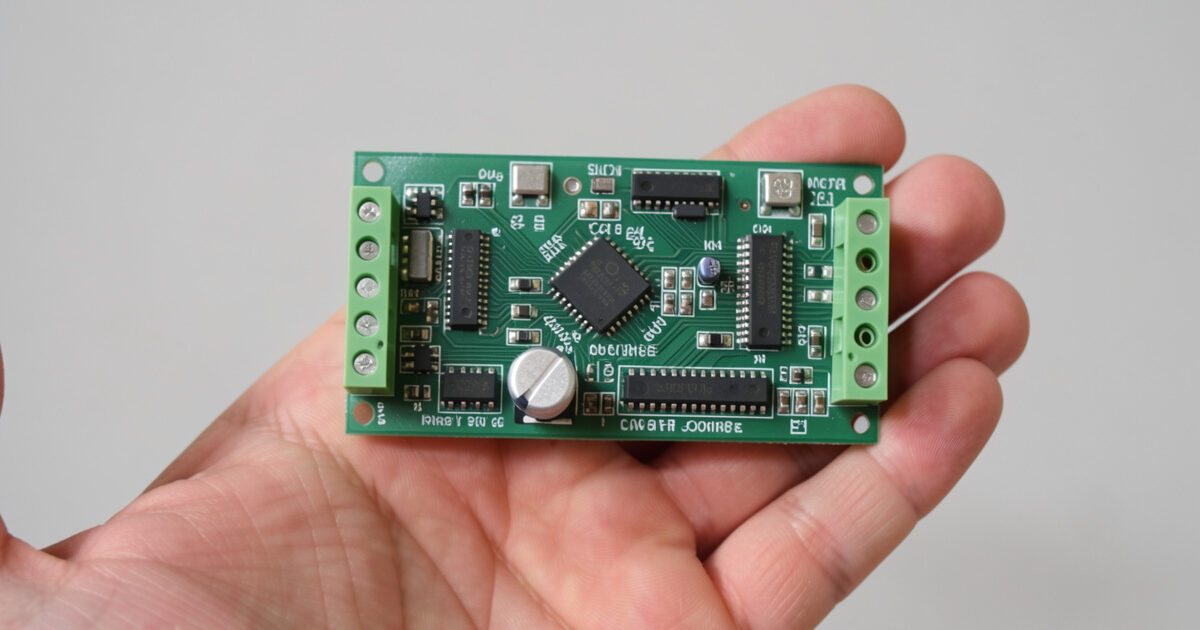 An infrared sauna controller board removed from the cabin for inspection and replacement